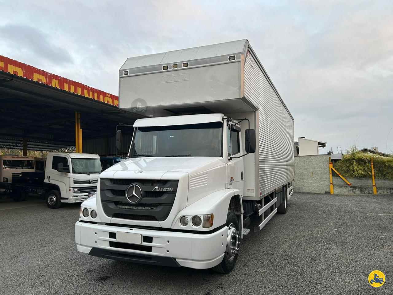 CAMINHAO MERCEDES-BENZ MB 1319 Baú Furgão 3/4 4x2 Schroeder Caminhões ITUPORANGA SANTA CATARINA SC